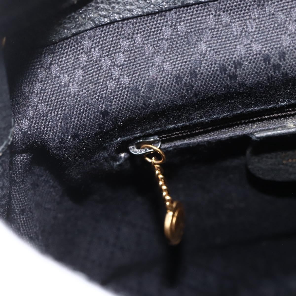 Gucci Gucci bamboo backpack daim, Black, Denim, Backpack