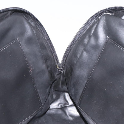 Versace Vintage Zip Pouch Canvas, BLACK, CANVAS, Clutche & pouche