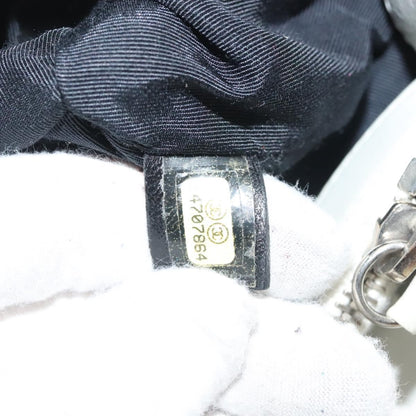 Chanel Chain Me Tote Quilted Calfskin, WHITE, LEATHER, Tote bag