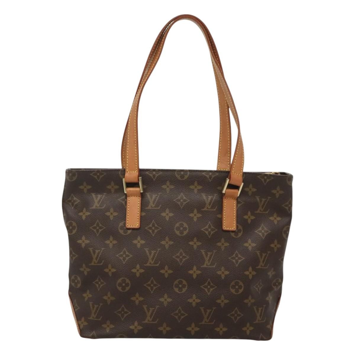 Louis Vuitton Cabas Piano Monogram Canvas, BROWN, CANVAS, Tote bag