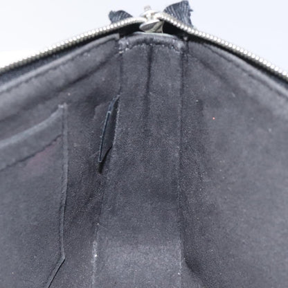 Louis Vuitton Pochette Accessoires NM Electric Epi Leather, BLACK, LEATHER, Clutche & pouche