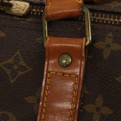 Louis Vuitton Keepall Bag Monogram Canvas, BROWN, CANVAS, Travel bag