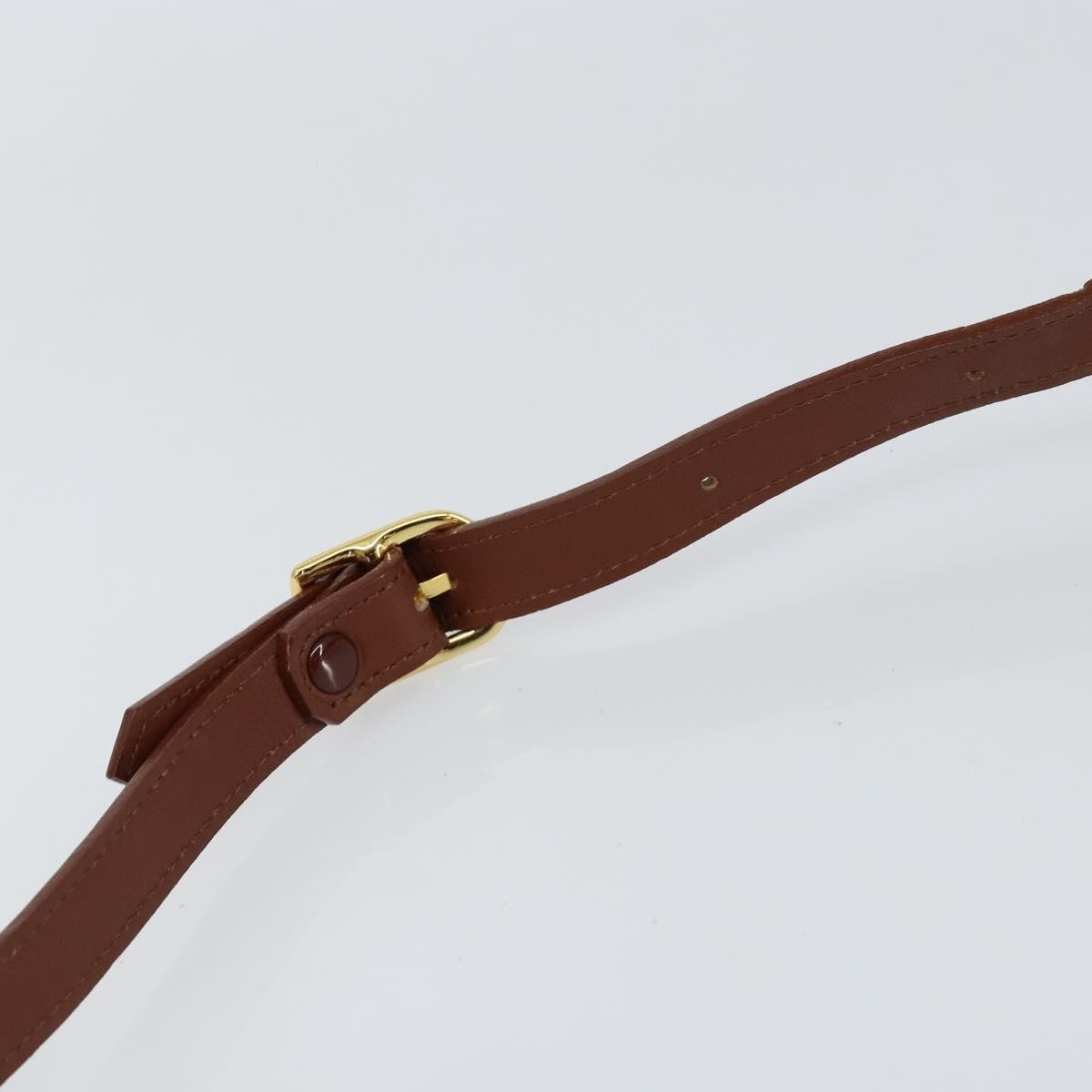 Burberry Vintage Shoulder Bag Leather, BROWN, LEATHER, Shoulder bag