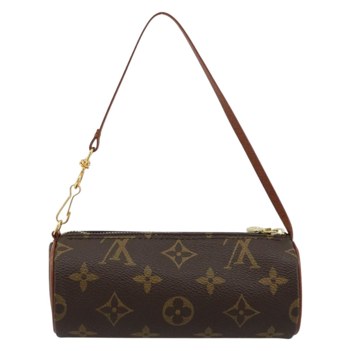Louis Vuitton Papillon Pochette Monogram Canvas, Brown, Canvas, Clutch