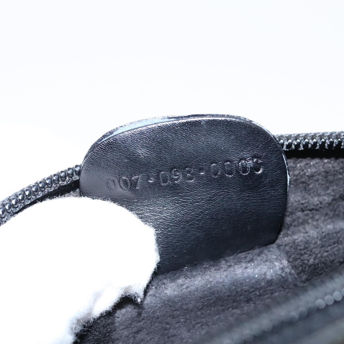 Gucci Vintage Shoulder Bag Leather, BLACK, LEATHER, Shoulder bag