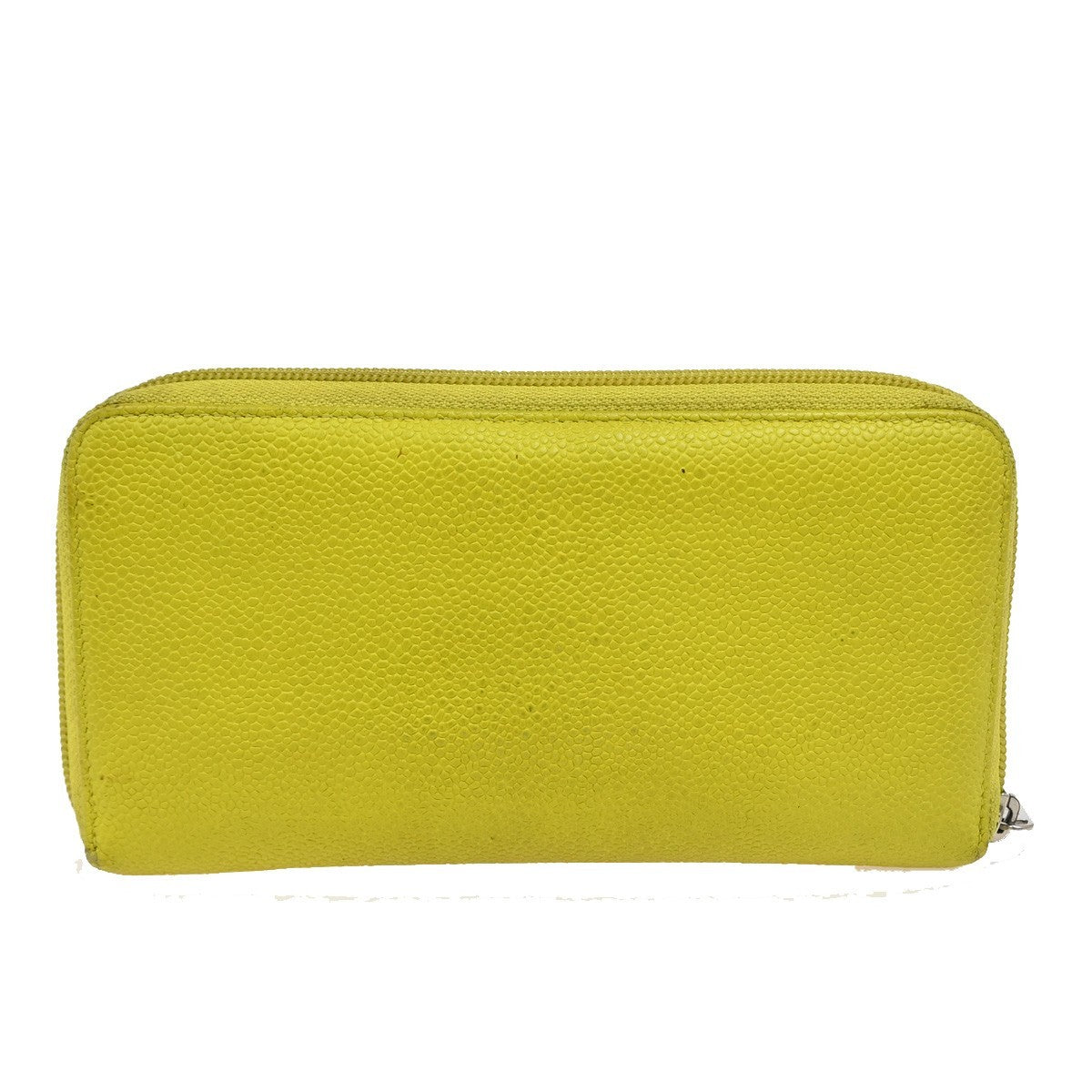 Chanel Timeless CC Zipped Wallet Caviar, YELLOW, CALFSKIN, Wallets