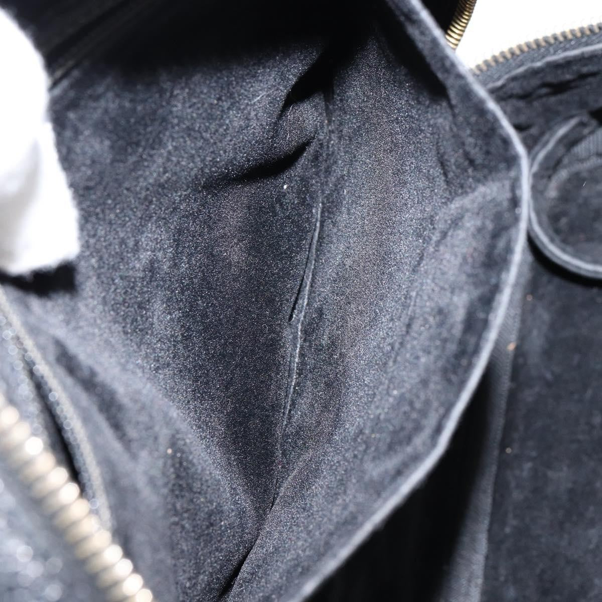 Chanel Vintage Timeless Zip Around Vanity Case Caviar, BLACK, LEATHER, Clutche & pouche