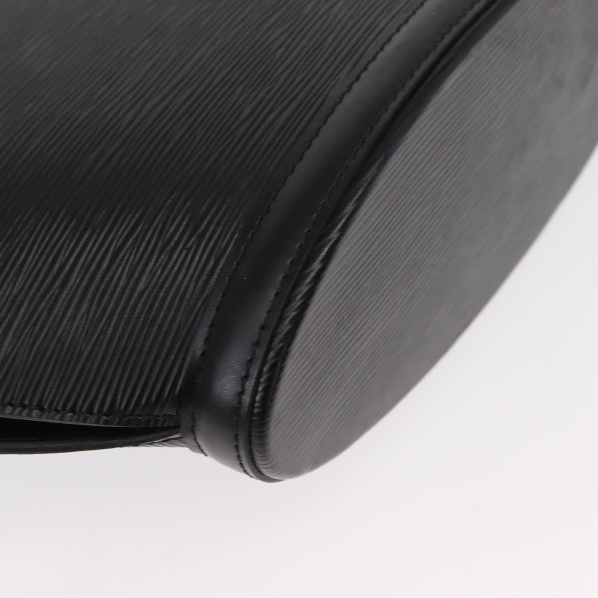 Louis Vuitton Saint Jacques Handbag Epi Leather, BLACK, LEATHER, Handbag