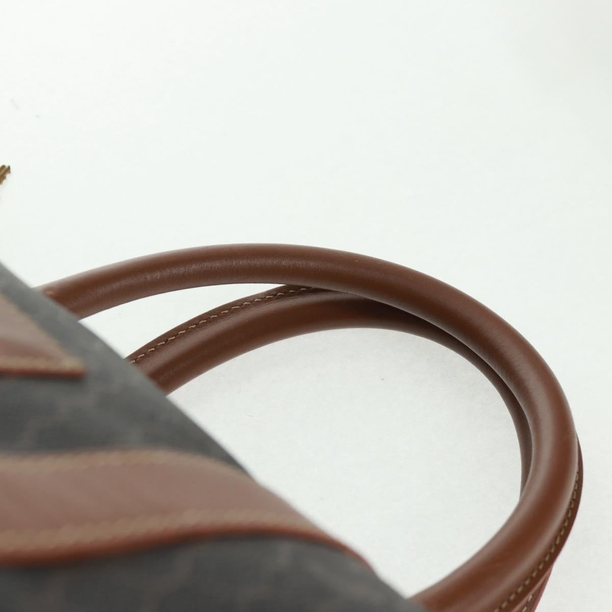 Christian Dior Vintage Honeycomb Boston bag Canvas and Leather, BLACK, PVC, Travel bag