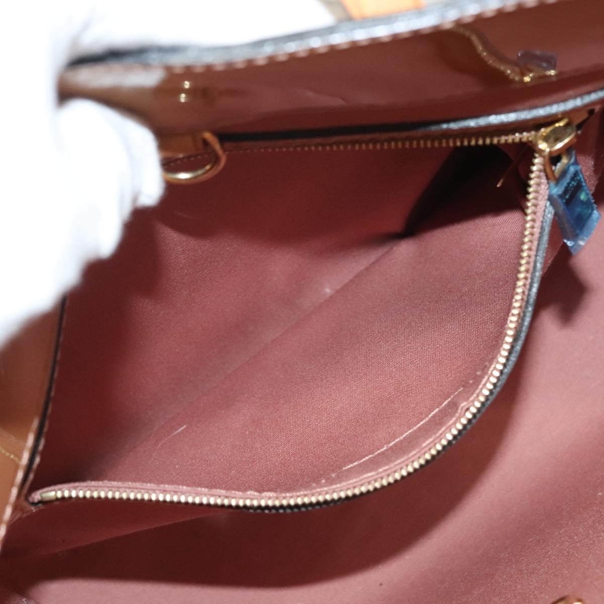 Louis Vuitton Catalina Handbag Monogram Vernis, PINK, PATENT_LEATHER, Handbag