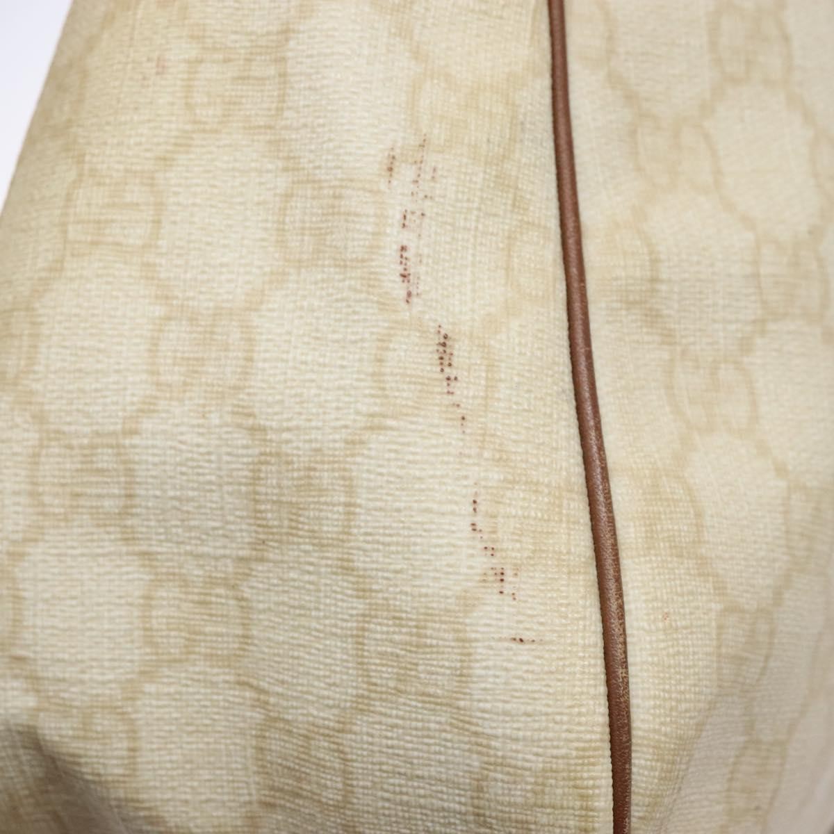 Gucci GG supreme handbag GG canvas, WHITE, PVC, Handbag