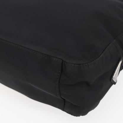 Prada Vintage Shoulder Bag Tessuto, BLACK, NYLON, Shoulder bag