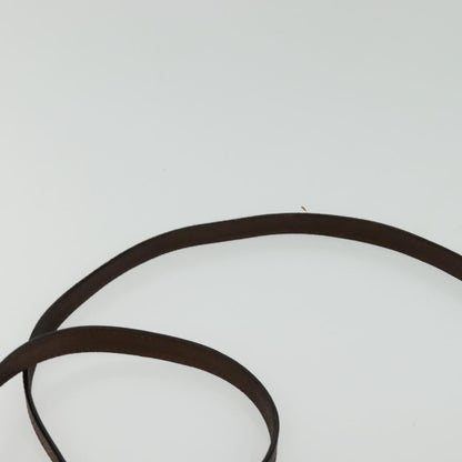 Salvatore Ferragamo Gancini Shoulder Bag Leather, BROWN, LEATHER, Shoulder bag