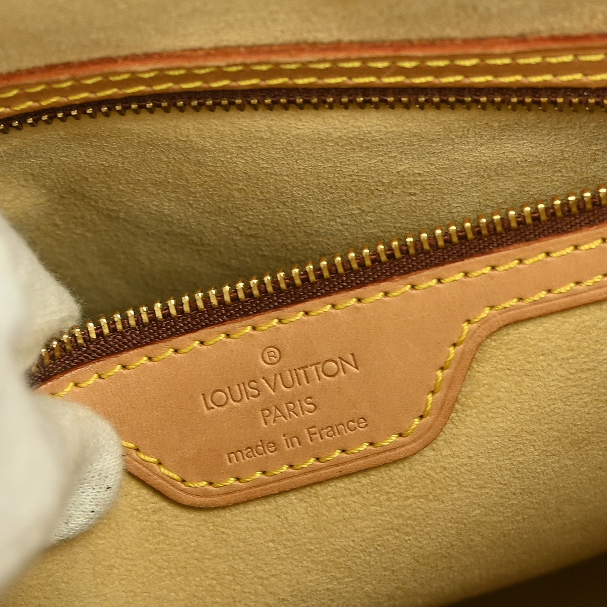 Louis Vuitton Looping Handbag Monogram Canvas, BROWN, CANVAS, Shoulder bag