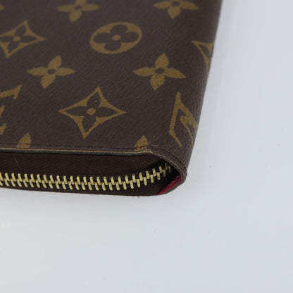 Louis Vuitton Zippy wallet Canvas, BROWN, CANVAS, Wallets