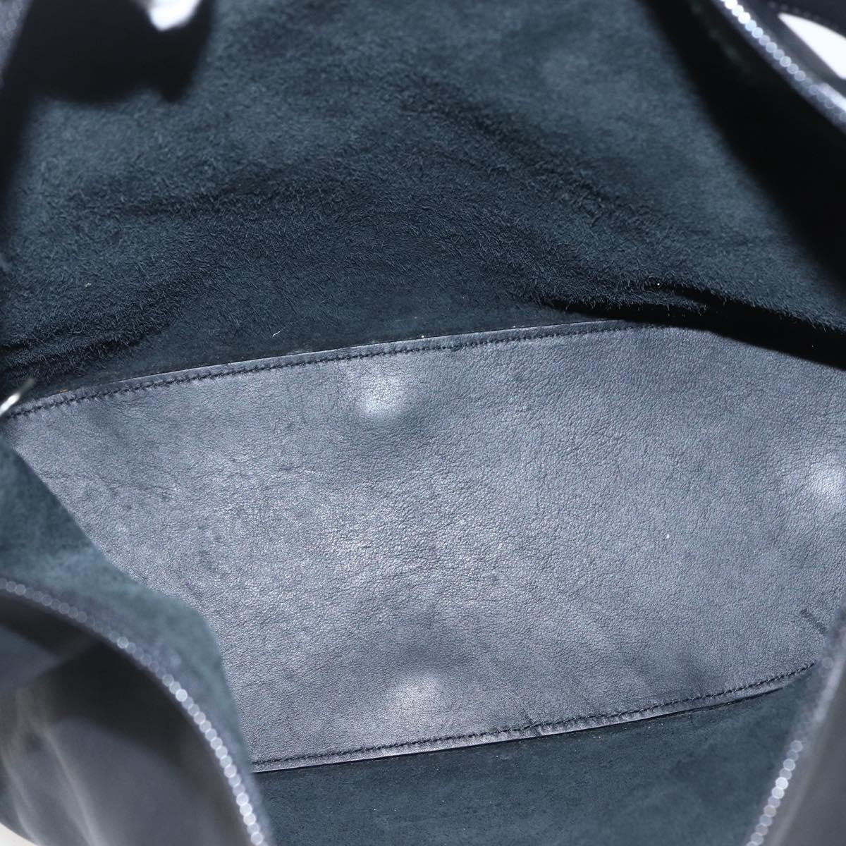 Loewe Vintage Shoulder Bag Leather, BLACK, LEATHER, Shoulder bag