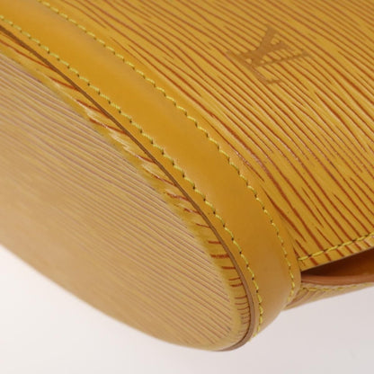 Louis Vuitton Saint Jacques Handbag Epi Leather, YELLOW, LEATHER, Handbag