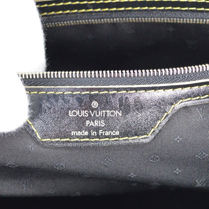 Louis Vuitton Suhali Lockit Handbag Leather, BLACK, LEATHER, Handbag