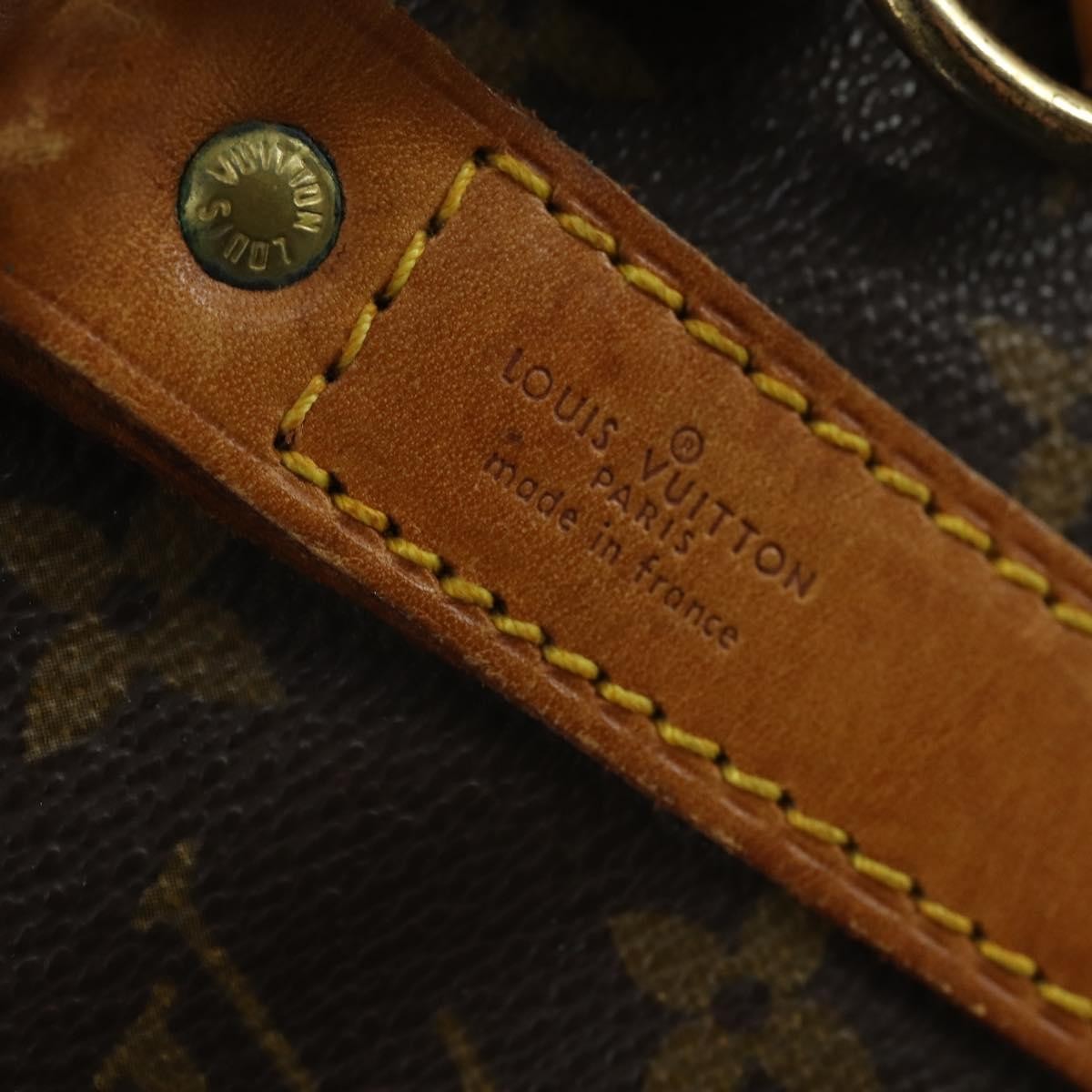 Louis Vuitton Keepall Bandouliere Bag Monogram Canvas, BROWN, CANVAS, Travel bag