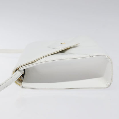 Givenchy Vintage 4G shoulder bag Leather, WHITE, LEATHER, Shoulder bag