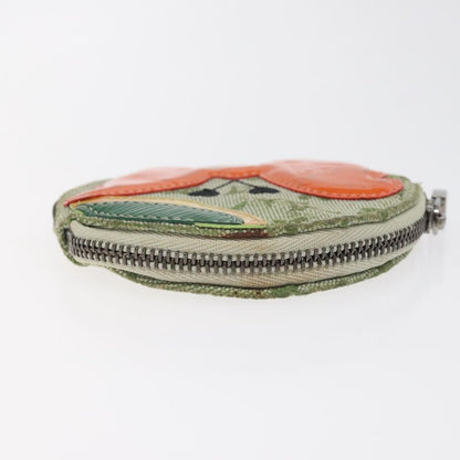 Louis Vuitton Round Coin Purse Mini Lin, KHAKI, CANVAS, Wallets