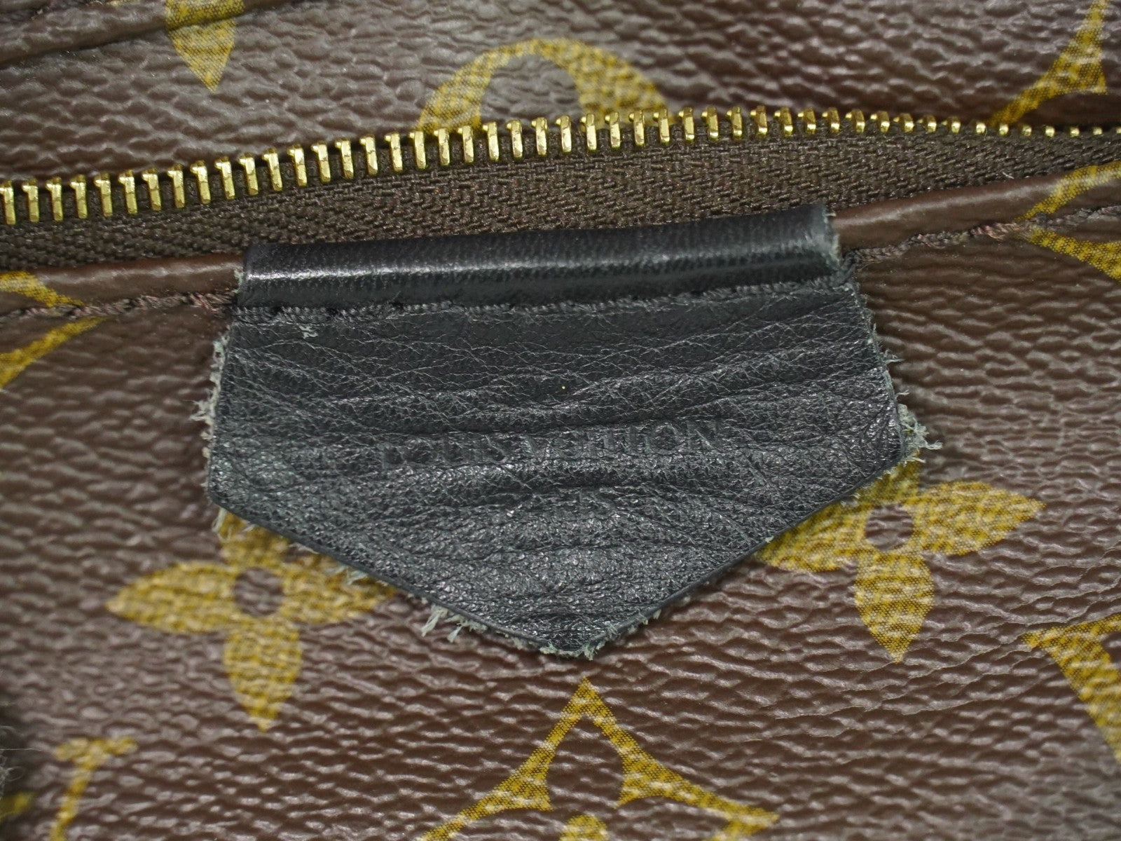 Louis Vuitton Palm Springs Backpack Monogram Canvas, BROWN, CANVAS, Backpack