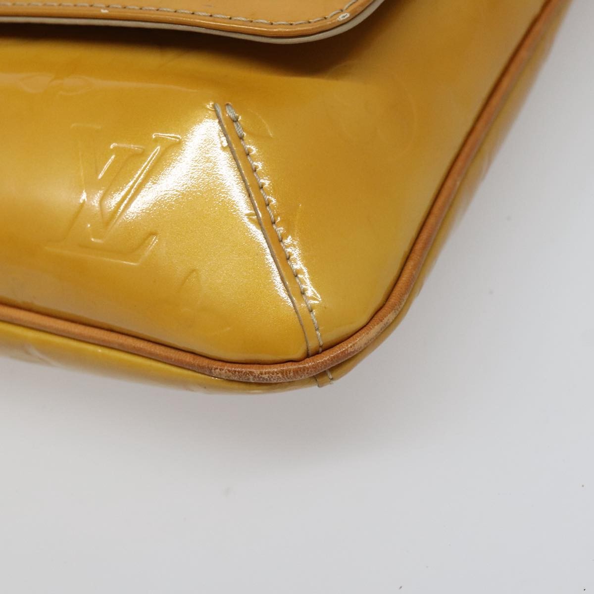 Louis Vuitton Thompson Street Handbag Monogram Vernis, BEIGE, PATENT_LEATHER, Handbag