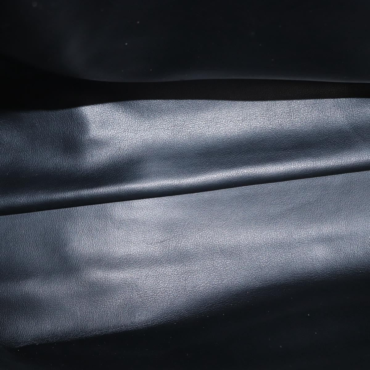 Bally Vintage Tote Bag Quilted Leather, BLACK, LEATHER, Tote bag