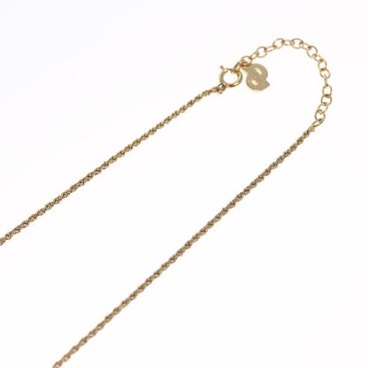 Christian Dior CD Pendant Necklace Gold-plated, GOLD, METAL, Necklace