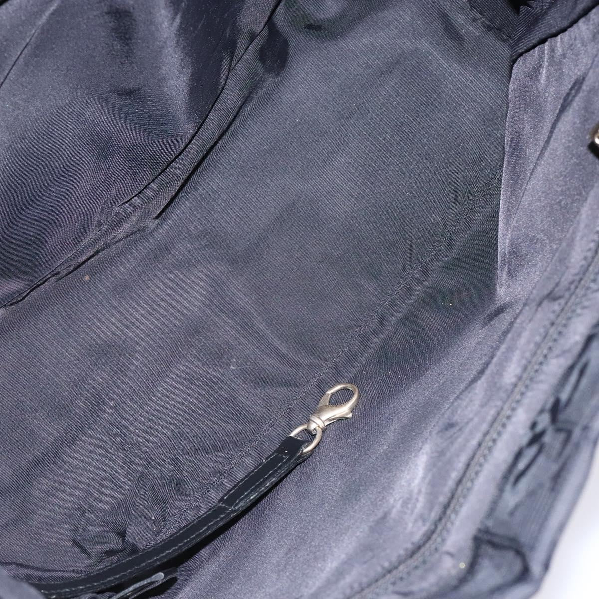 Chanel Travel Line Tote Nylon, BLACK, NYLON, Travel bag