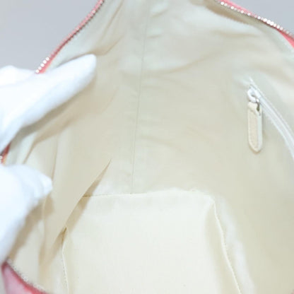 Bvlgari B.Zero1 Logomania Bag Canvas with Leather, PINK, CANVAS, Shoulder bag