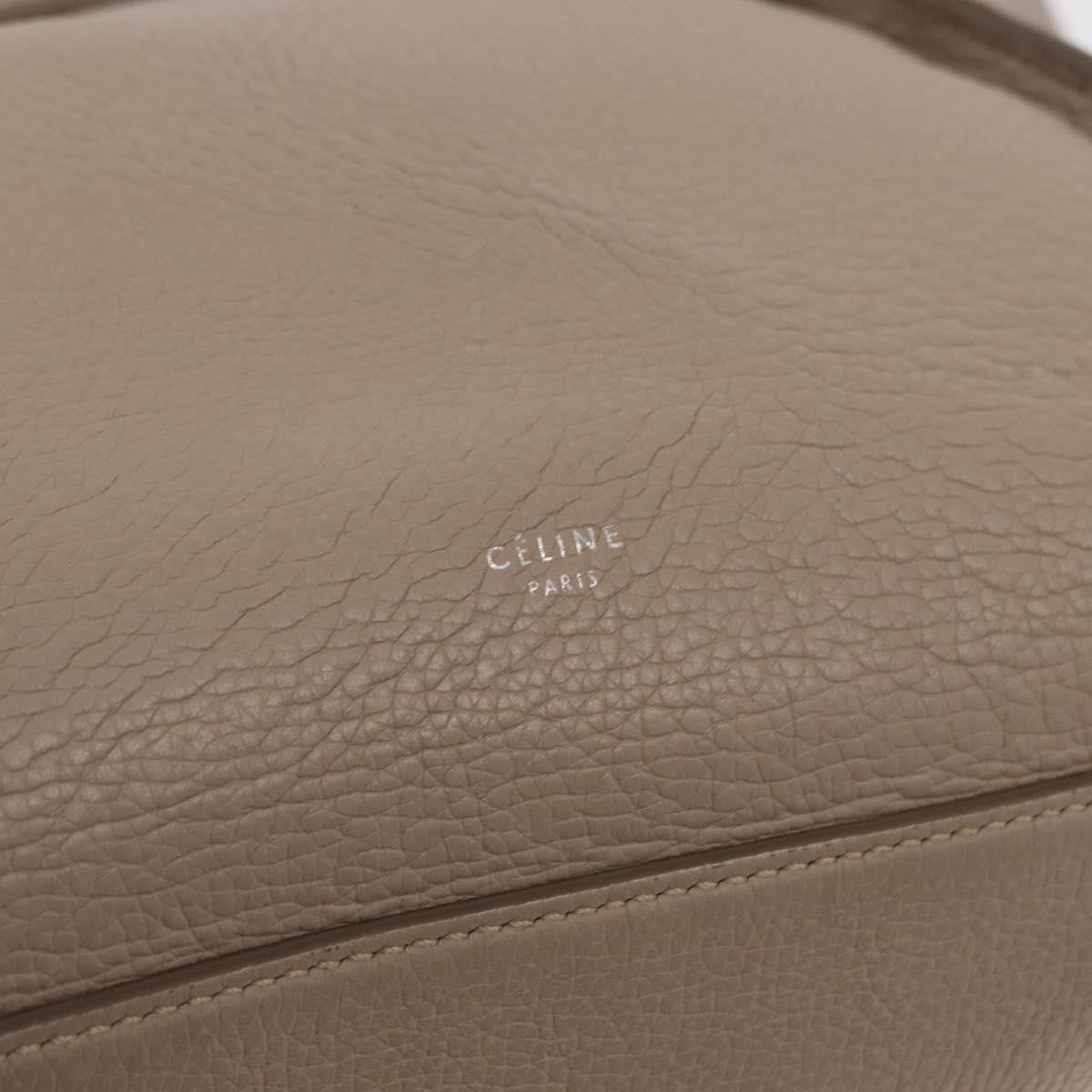 Celine Big Bag Grained Calfskin, BEIGE, LEATHER, Handbag