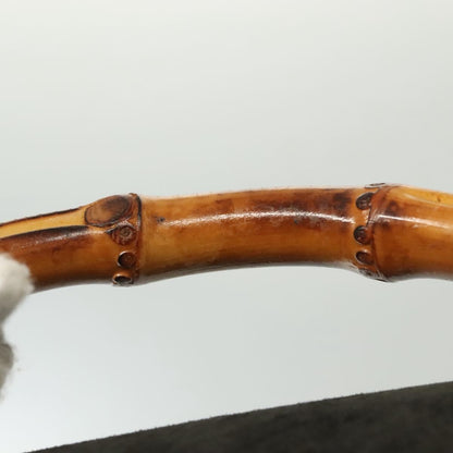 Gucci Bamboo Tassel Backpack Suede, BLACK, SUEDE, Backpack