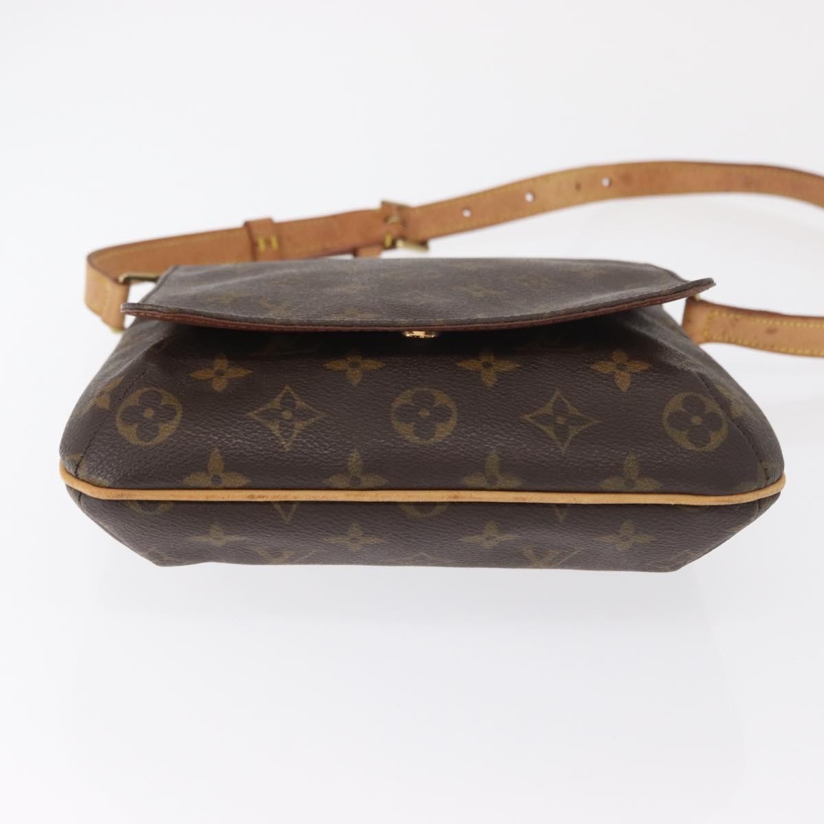 Louis Vuitton Musette Salsa Handbag Monogram Canvas, BROWN, CANVAS, Shoulder bag