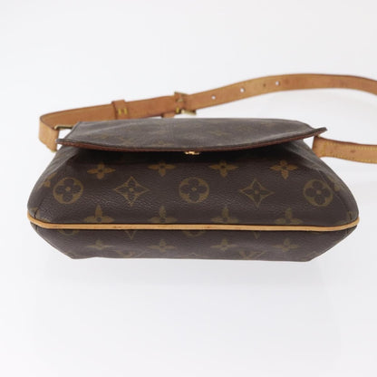 Louis Vuitton Musette Salsa Handbag Monogram Canvas, BROWN, CANVAS, Shoulder bag