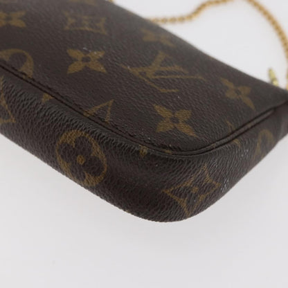 Louis Vuitton Pochette Accessoires Monogram Canvas, Brown, Canvas, Clutch