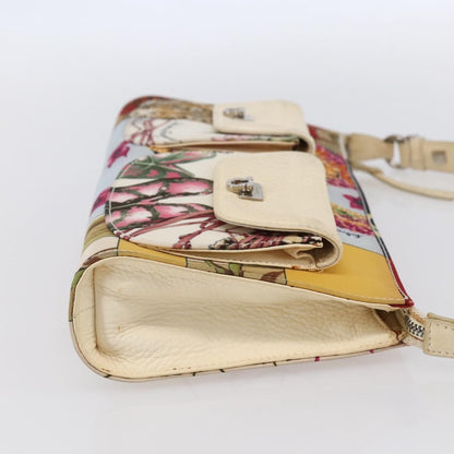 Salvatore Ferragamo Gancini Shoulder Bag Nylon, MULTICOLOUR, NYLON, Shoulder bag