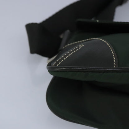 Prada Waist Bag Nylon and leather, KHAKI, NYLON, Shoulder bag