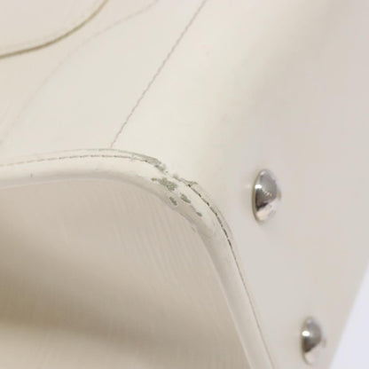 Louis Vuitton Madeleine Handbag Epi Leather, WHITE, LEATHER, Handbag