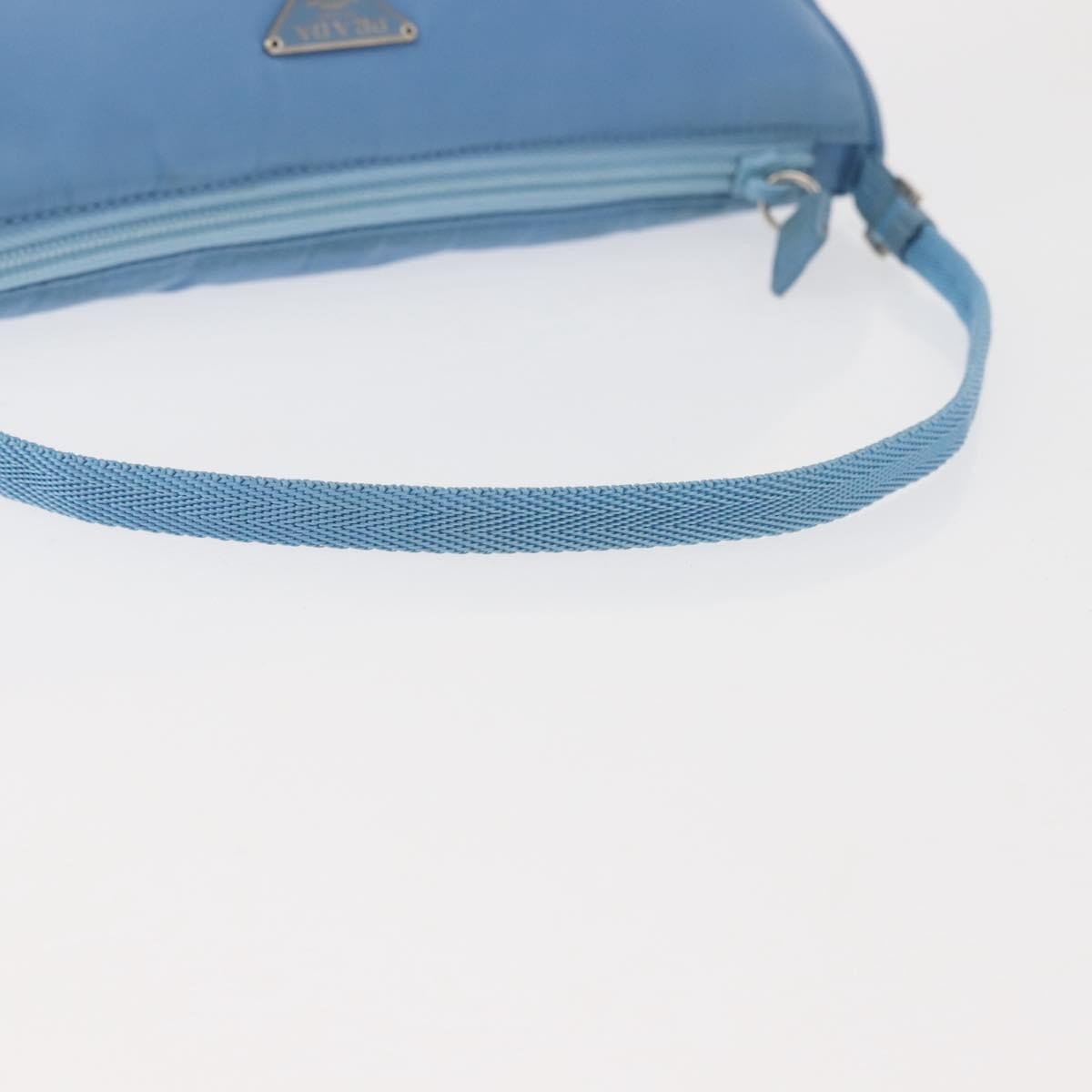 Prada Pochette Shoulder Bag Tessuto, BLUE, NYLON, Clutche & pouche