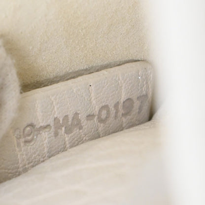 Christian Dior J'Adior Flap Bag Canyon Grained Lambskin with Mosaic Detail, WHITE, LEATHER, Shoulder bag