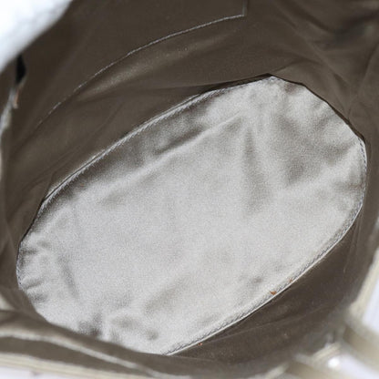 Prada Vintage Handbag Tessuto, SILVER, NYLON, Handbag