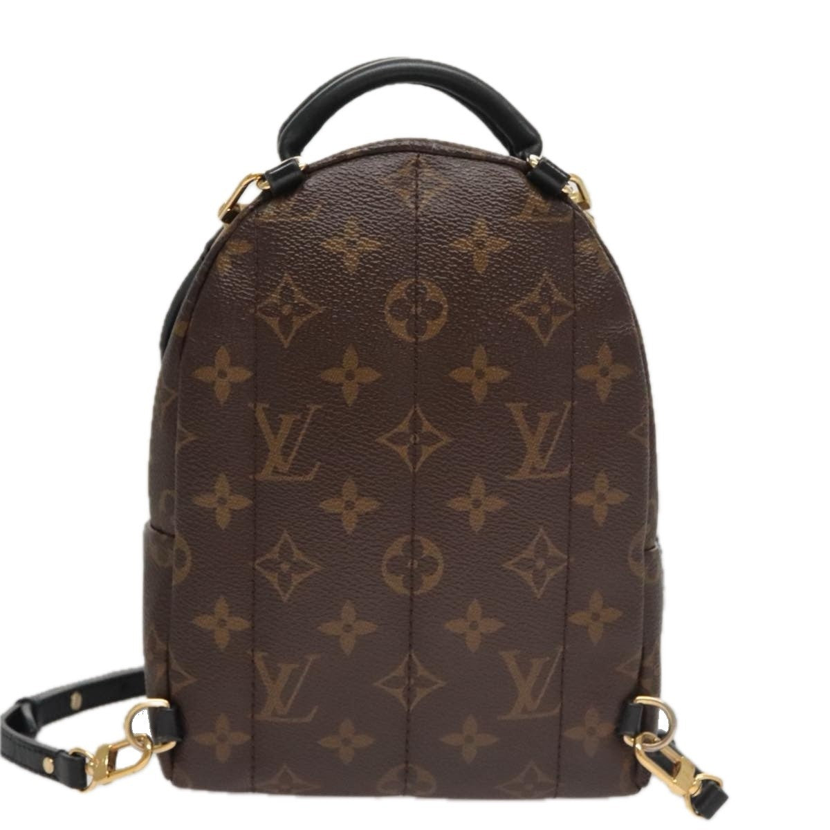 Louis Vuitton Palm Springs Backpack Monogram Canvas, BROWN, CANVAS, Backpack