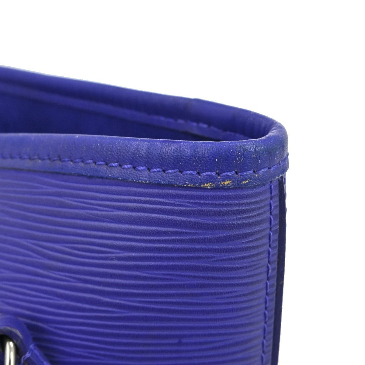 Louis Vuitton Neverfull Tote Epi Leather, BLUE, LEATHER, Tote bag