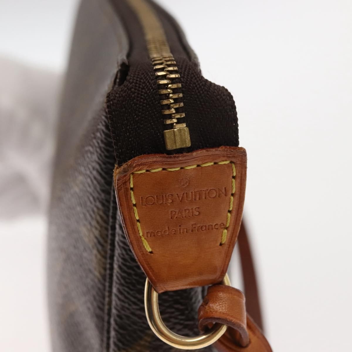 Louis Vuitton Pochette Accessoires NM Monogram Canvas, BROWN, CANVAS, Clutche & pouche