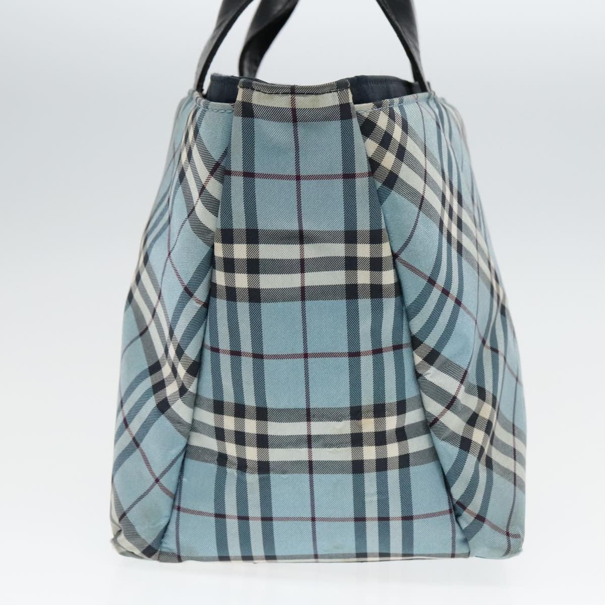 Burberry Nova Check Tote Nylon, BLUE, NYLON, Tote bag