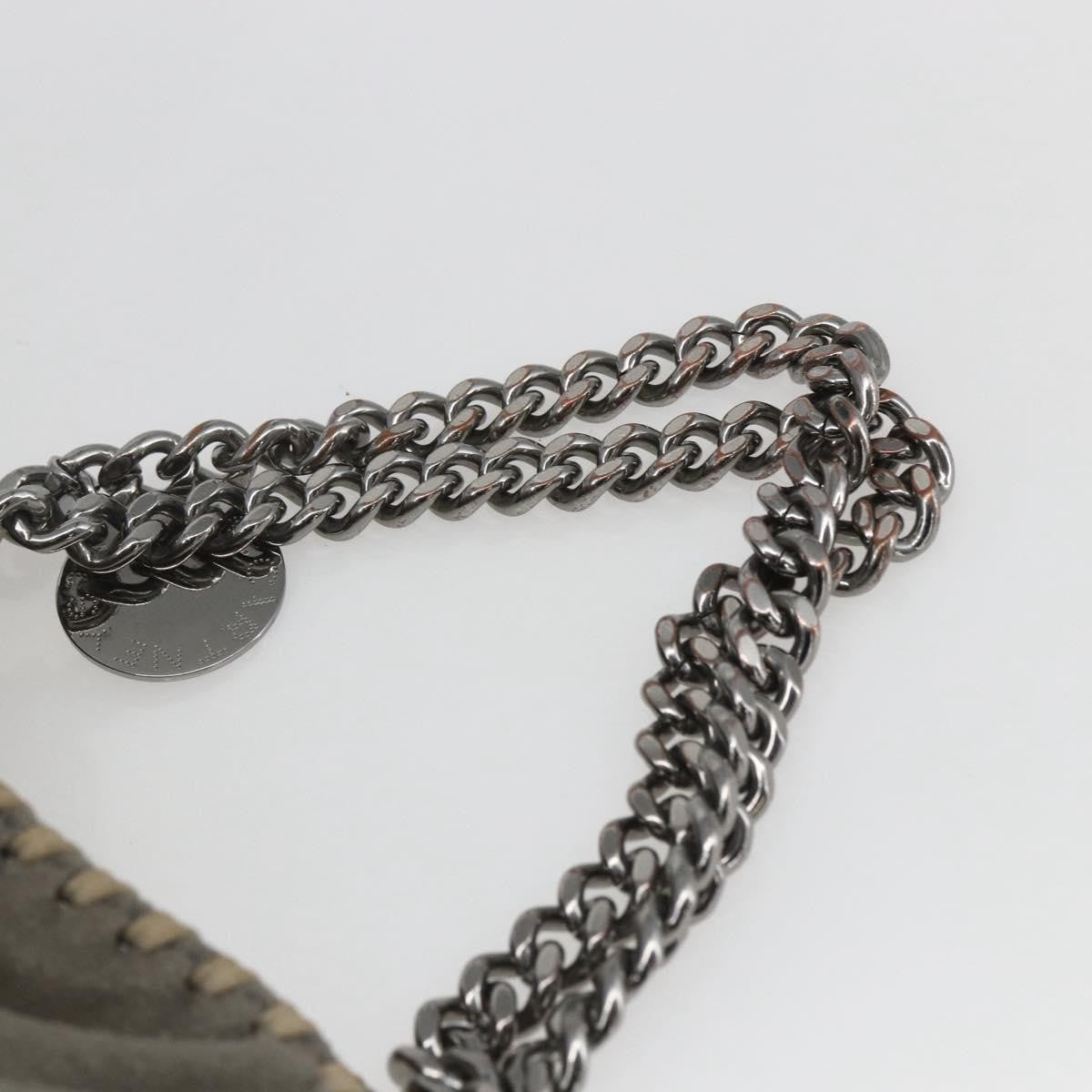 Stella McCartney Falabella Tote Shaggy Deer, GRAY, POLYESTER, Shoulder bag