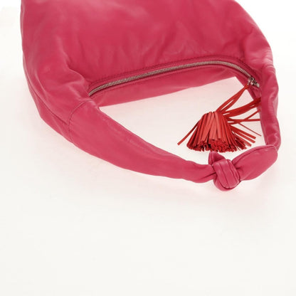 Loewe Anagram Shoulder Bag Leather, PINK, LEATHER, Shoulder bag