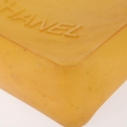 Chanel Jelly Tote Rubber, YELLOW, RUBBER, Tote bag