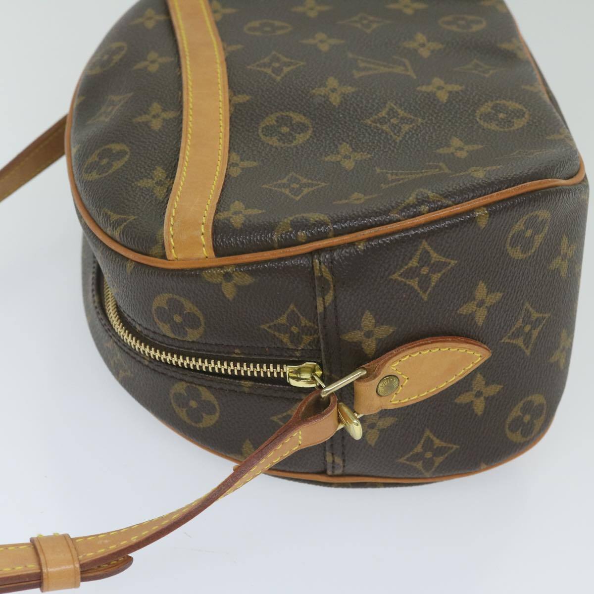 Louis Vuitton Blois Handbag Monogram Canvas, BROWN, CANVAS, Handbag
